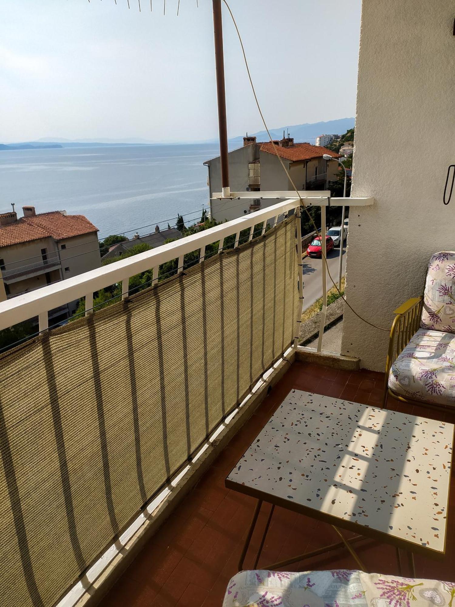 Novouredeni Stan S Balkonom I Pogledom Na More 센 외부 사진